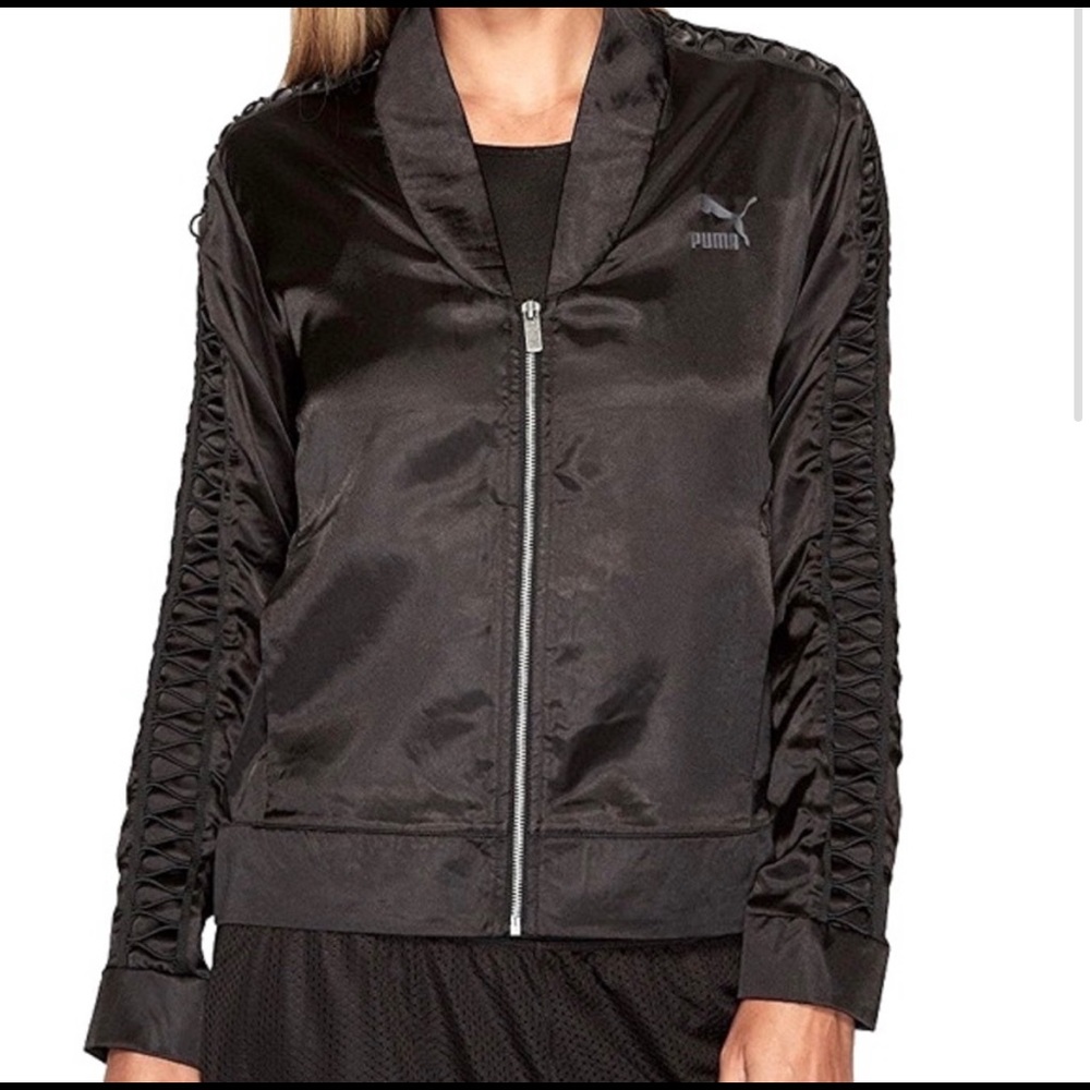 PUMA Satin Lux T7 Jacket NWT XS